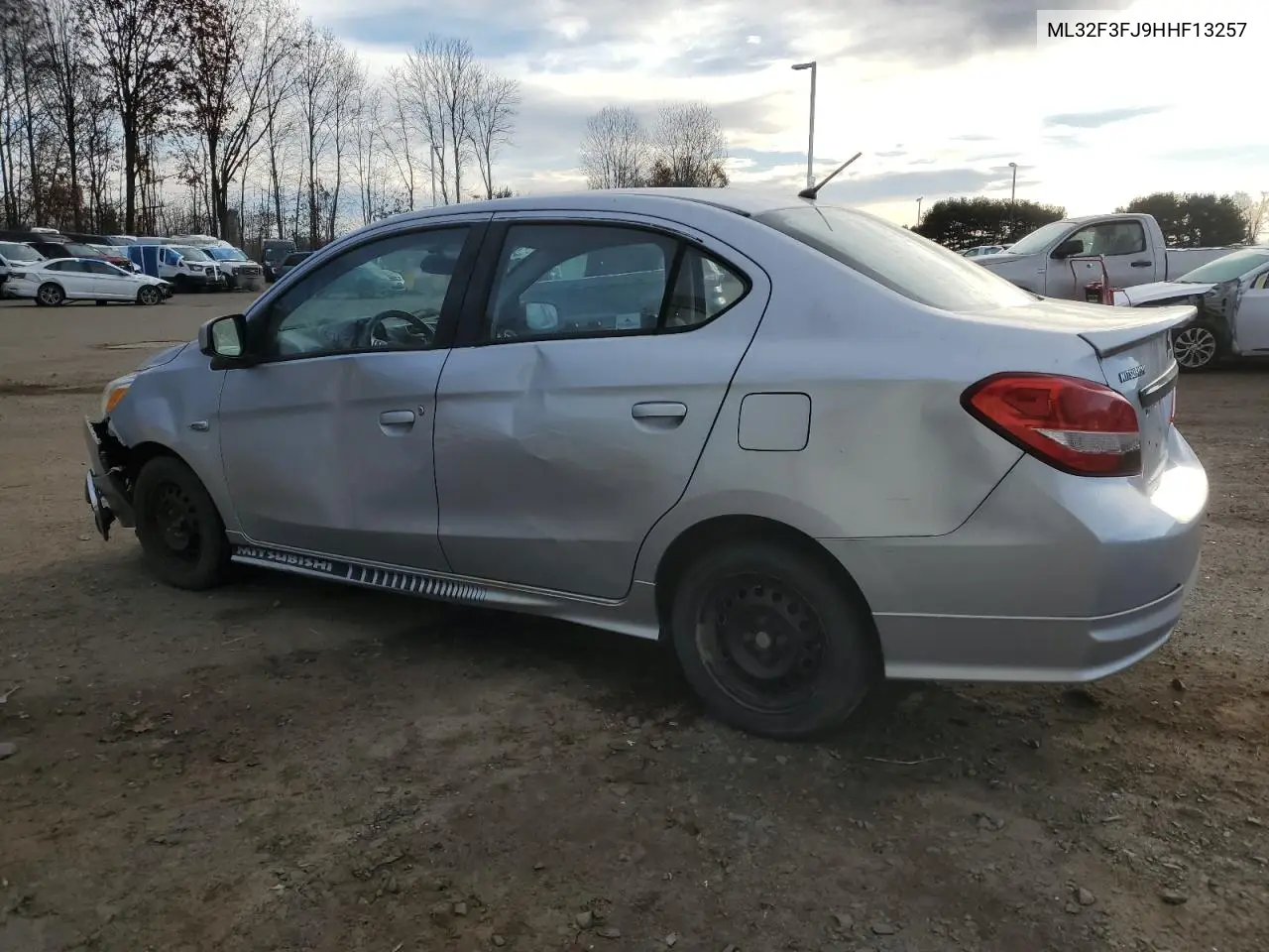 2017 Mitsubishi Mirage G4 Es VIN: ML32F3FJ9HHF13257 Lot: 93489595