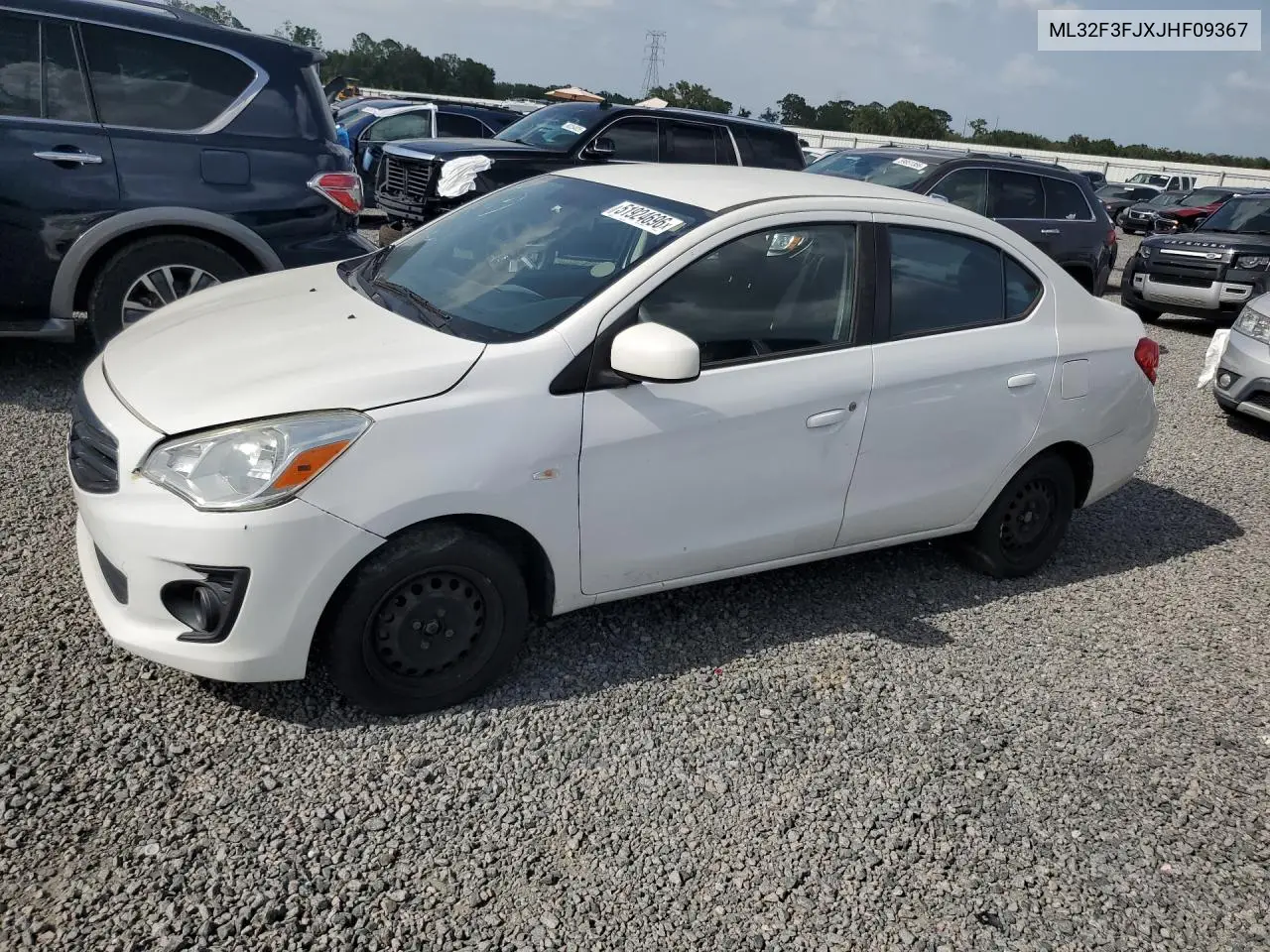 ML32F3FJXJHF09367 2018 Mitsubishi Mirage G4 Es
