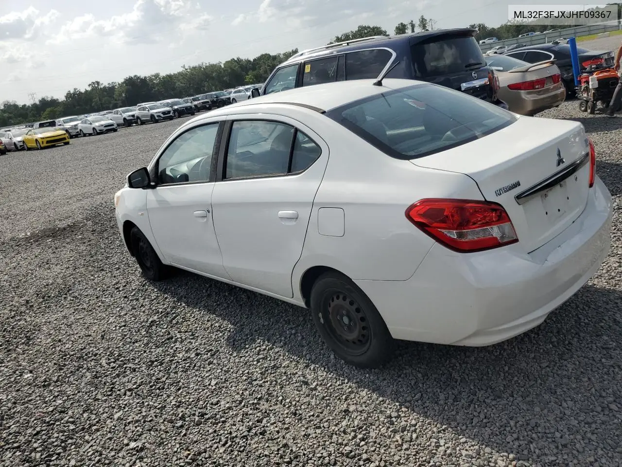 ML32F3FJXJHF09367 2018 Mitsubishi Mirage G4 Es