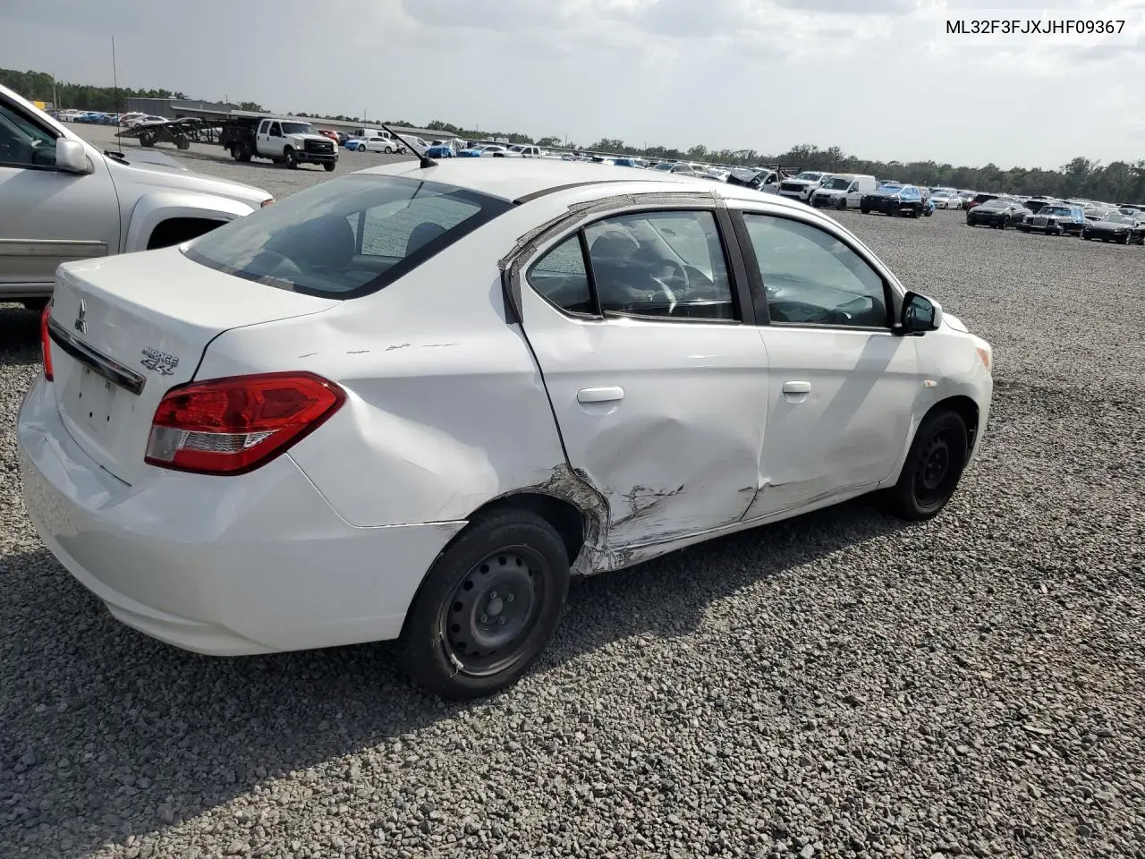 ML32F3FJXJHF09367 2018 Mitsubishi Mirage G4 Es