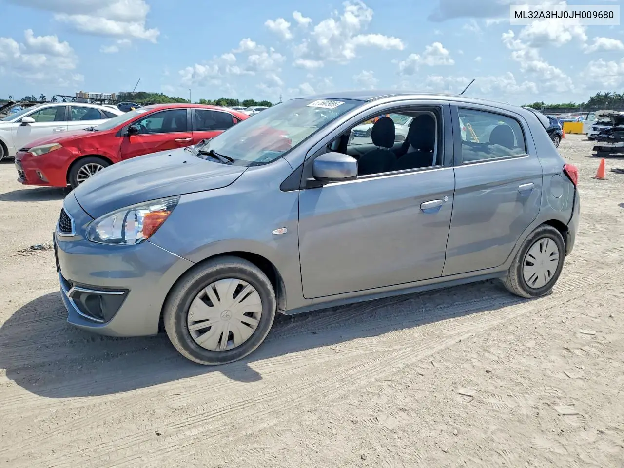 2018 Mitsubishi Mirage Es VIN: ML32A3HJ0JH009680 Lot: 57690986