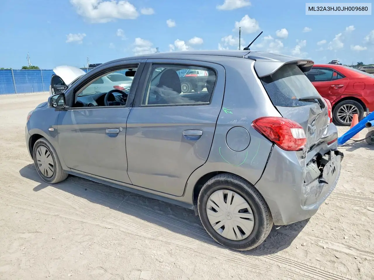 2018 Mitsubishi Mirage Es VIN: ML32A3HJ0JH009680 Lot: 57690986