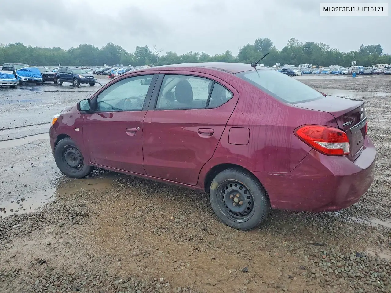ML32F3FJ1JHF15171 2018 Mitsubishi Mirage G4 Es