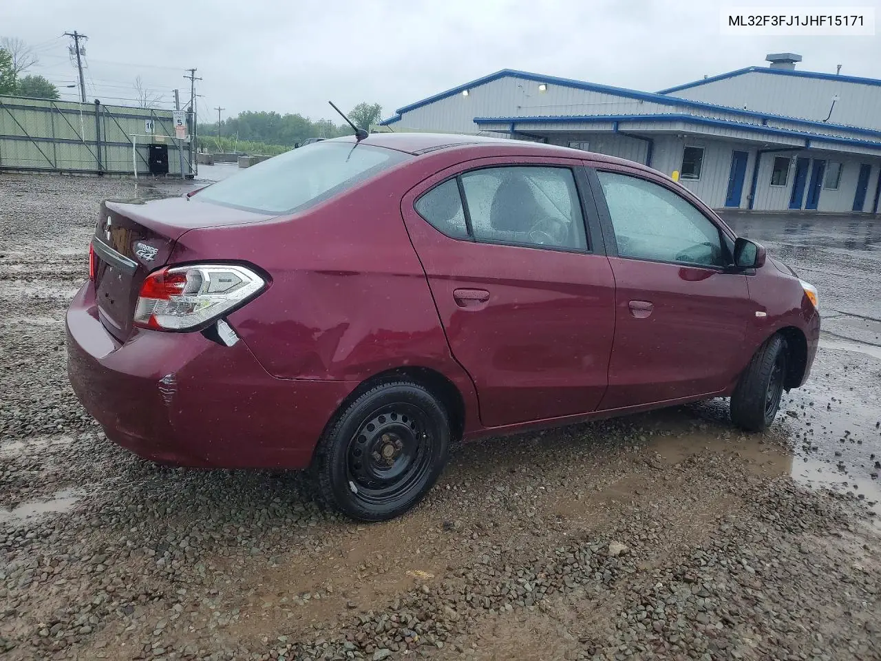 ML32F3FJ1JHF15171 2018 Mitsubishi Mirage G4 Es