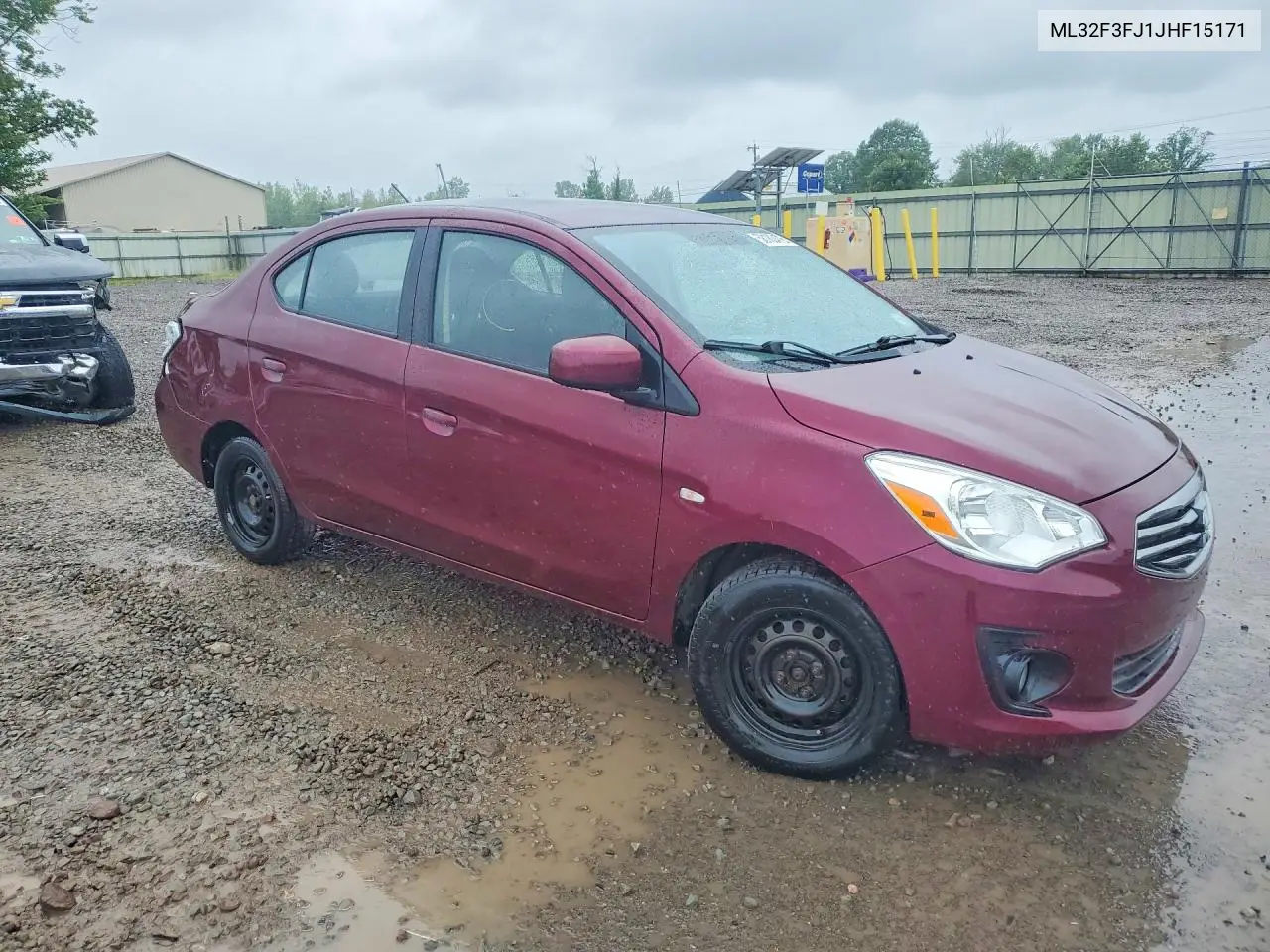 ML32F3FJ1JHF15171 2018 Mitsubishi Mirage G4 Es