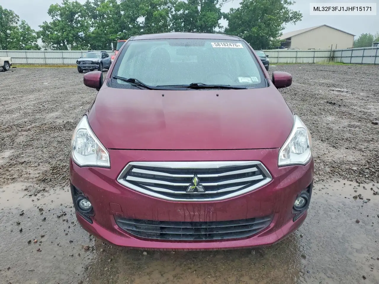 ML32F3FJ1JHF15171 2018 Mitsubishi Mirage G4 Es