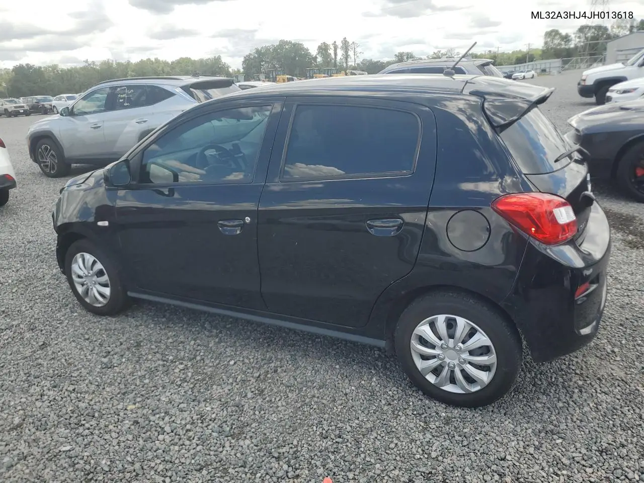 2018 Mitsubishi Mirage Es, Le VIN: ML32A3HJ4JH013618 Lot: 59601366