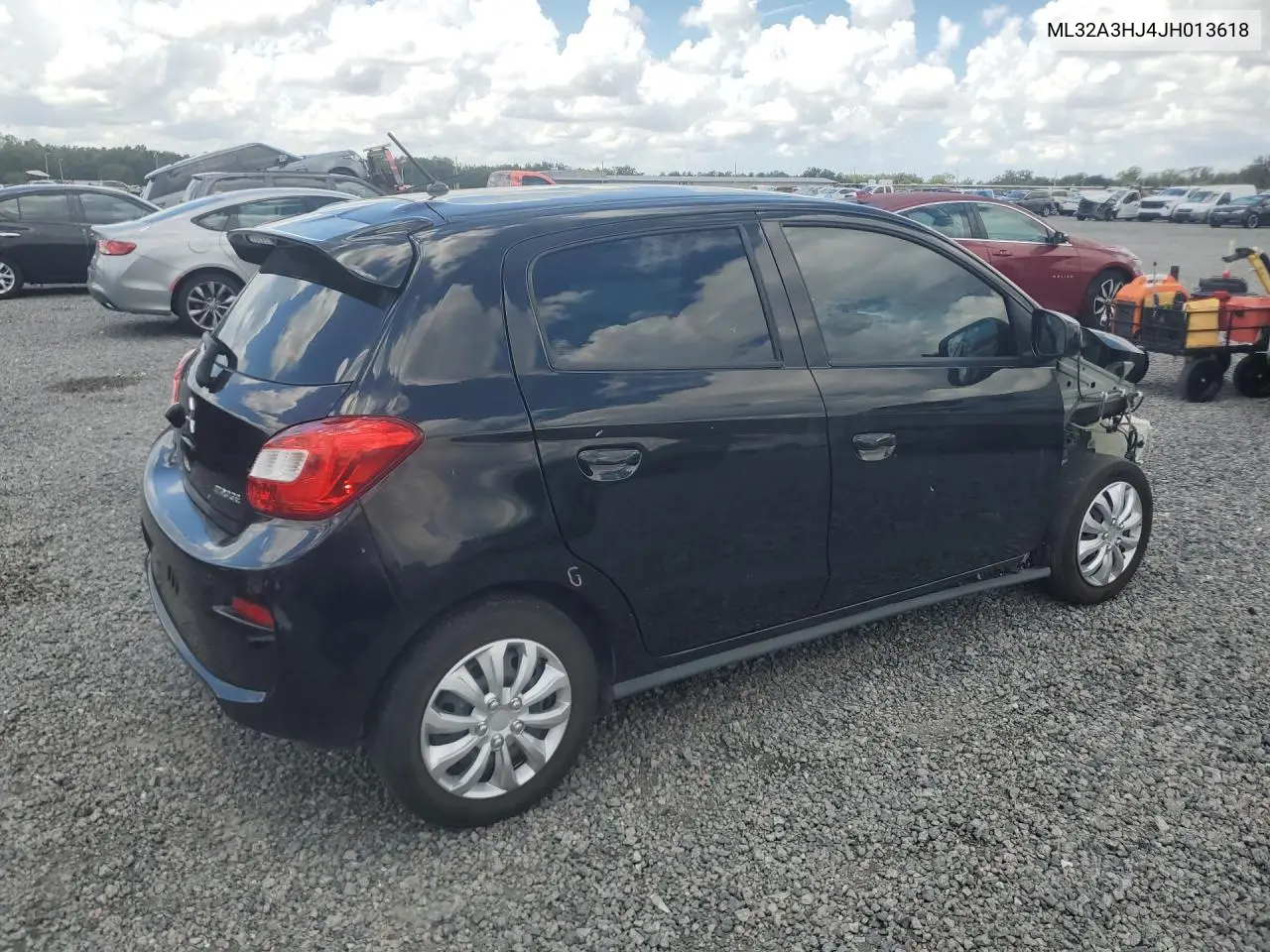 2018 Mitsubishi Mirage Es, Le VIN: ML32A3HJ4JH013618 Lot: 59601366