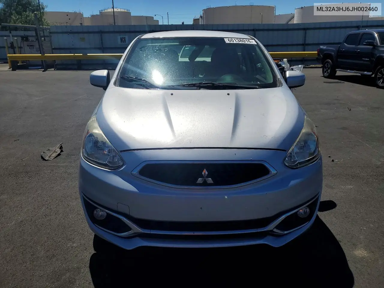 2018 Mitsubishi Mirage Es VIN: ML32A3HJ6JH002460 Lot: 60138016