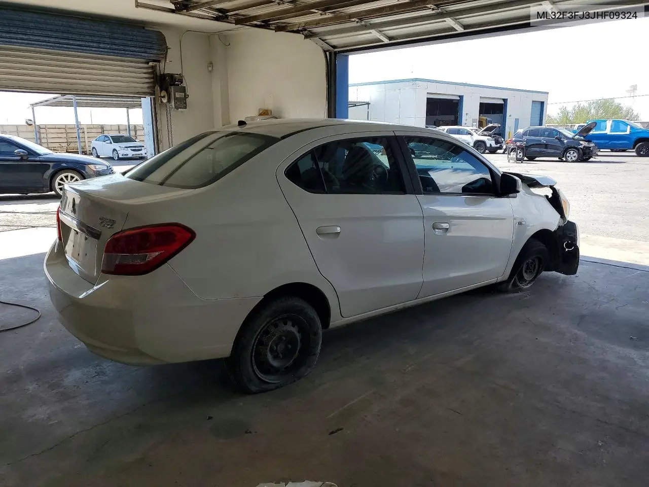 2018 Mitsubishi Mirage G4 Es VIN: ML32F3FJ3JHF09324 Lot: 60838086