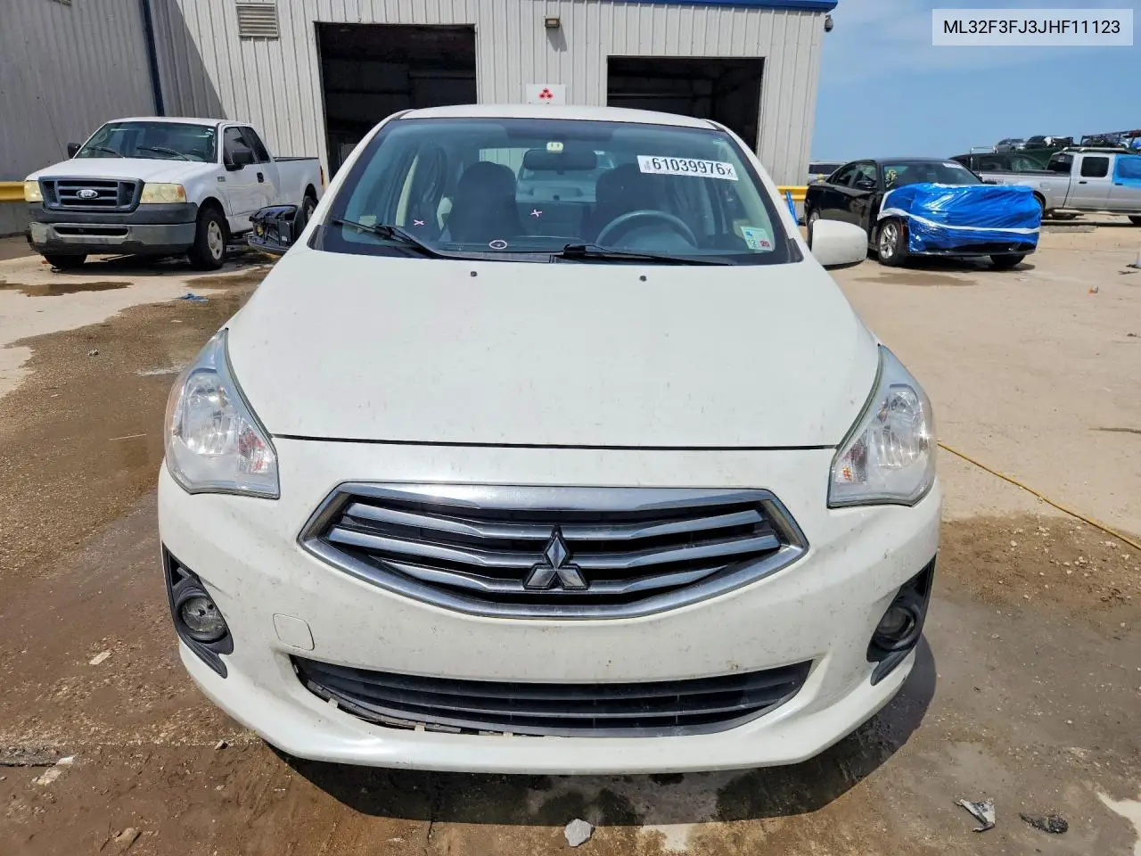 2018 Mitsubishi Mirage G4 Es VIN: ML32F3FJ3JHF11123 Lot: 61039976