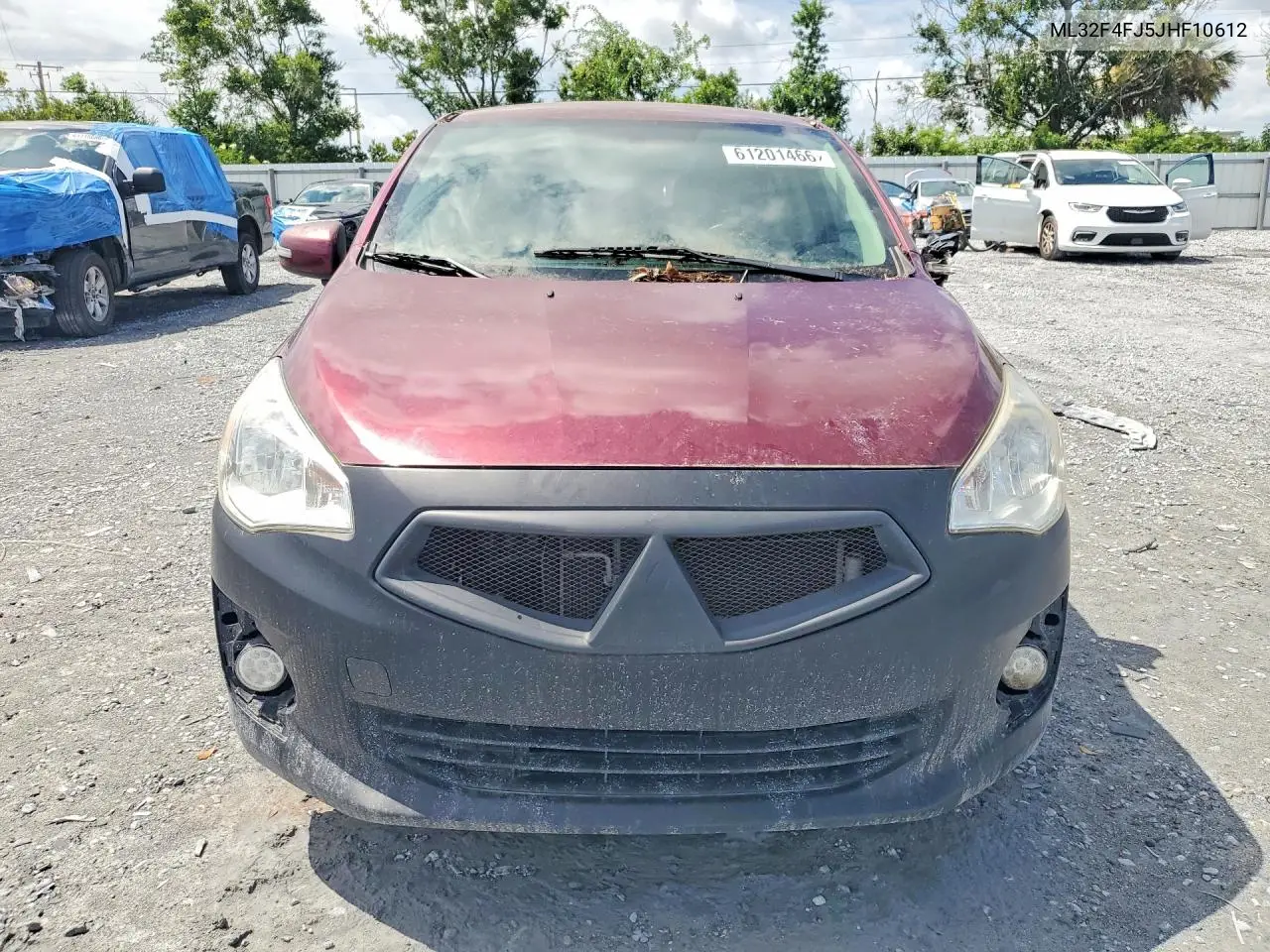 2018 Mitsubishi Mirage G4 Se VIN: ML32F4FJ5JHF10612 Lot: 61201466