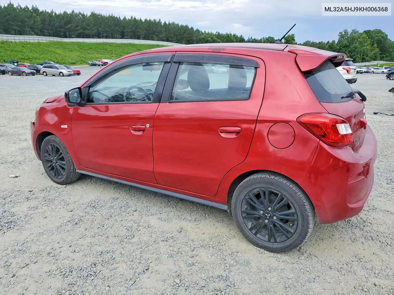 2019 Mitsubishi Mirage Le VIN: ML32A5HJ9KH006368 Lot: 57347196