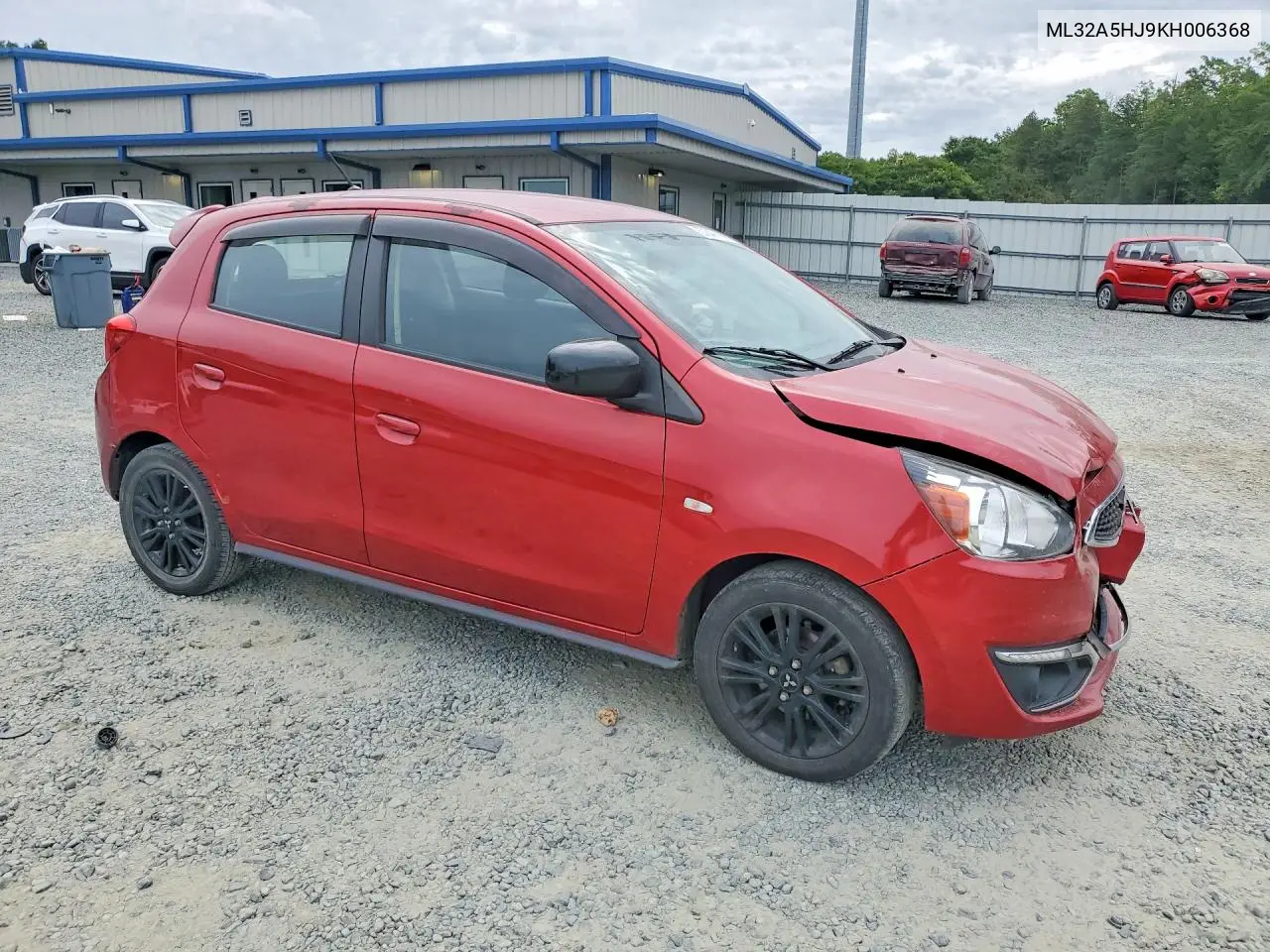 2019 Mitsubishi Mirage Le VIN: ML32A5HJ9KH006368 Lot: 57347196