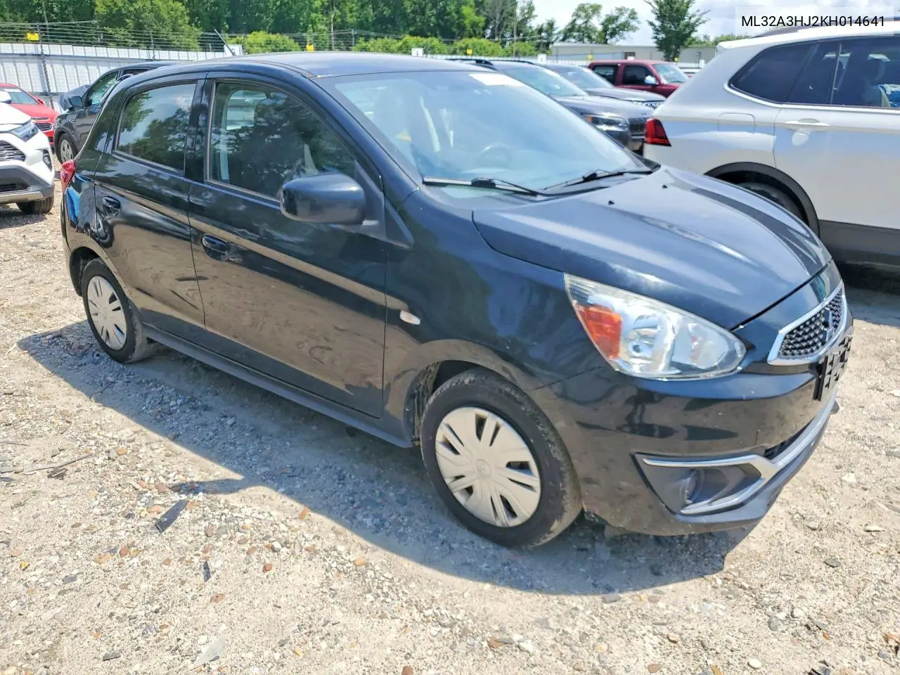 2019 Mitsubishi Mirage Es VIN: ML32A3HJ2KH014641 Lot: 58578146