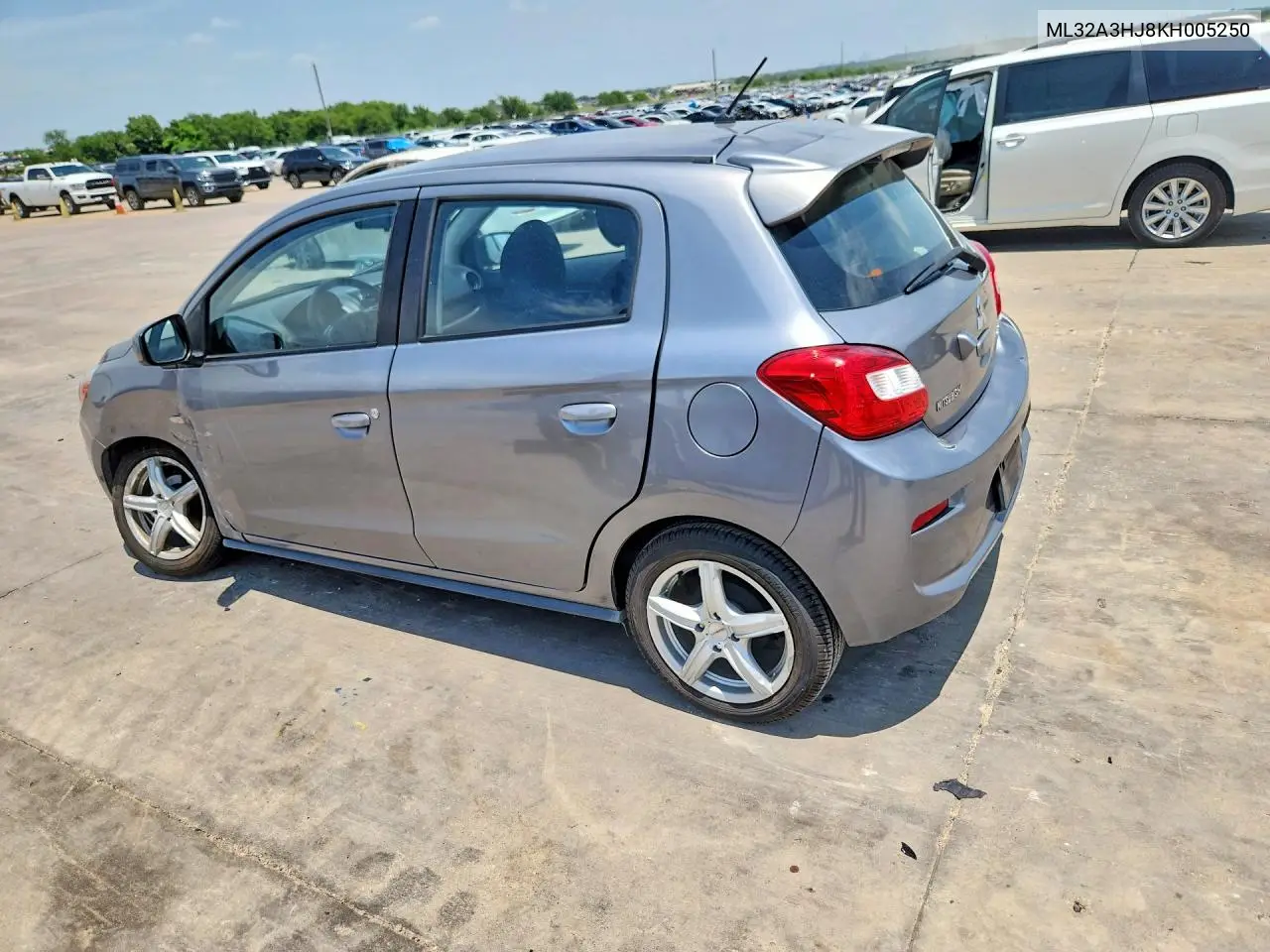 2019 Mitsubishi Mirage Es VIN: ML32A3HJ8KH005250 Lot: 58645866