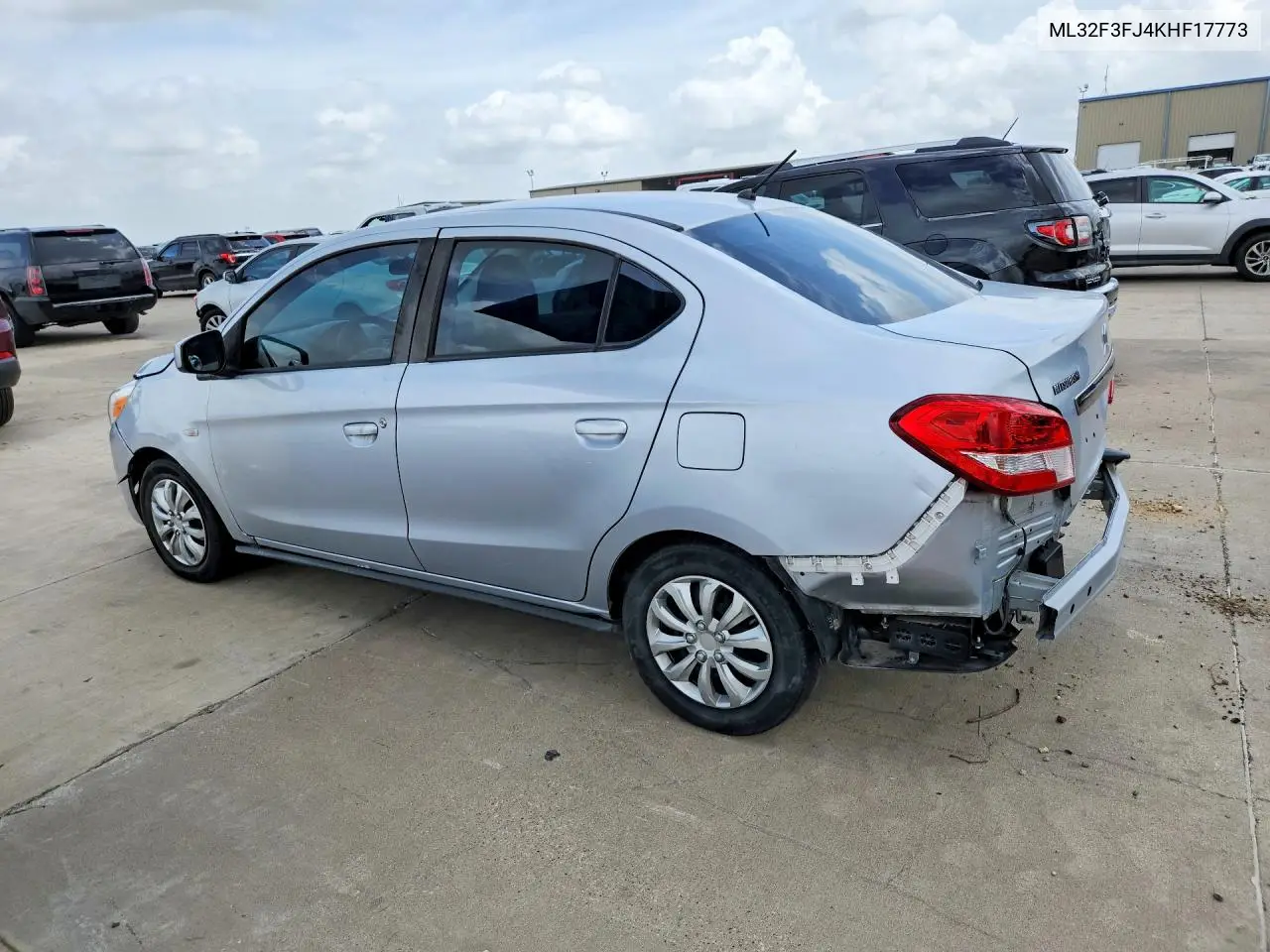 2019 Mitsubishi Mirage G4 Es VIN: ML32F3FJ4KHF17773 Lot: 58836386