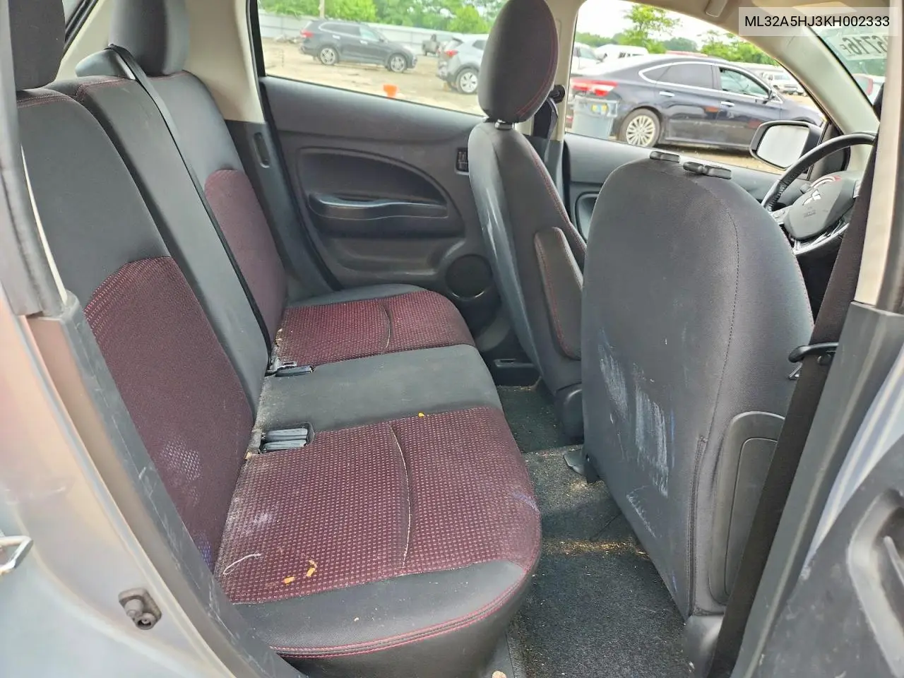 2019 Mitsubishi Mirage Le VIN: ML32A5HJ3KH002333 Lot: 59106716