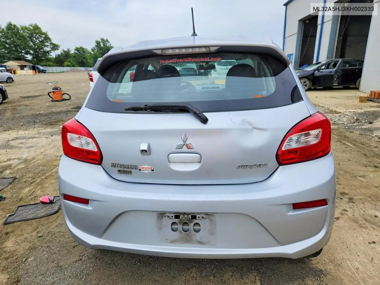 2019 Mitsubishi Mirage Le VIN: ML32A5HJ3KH002333 Lot: 59106716