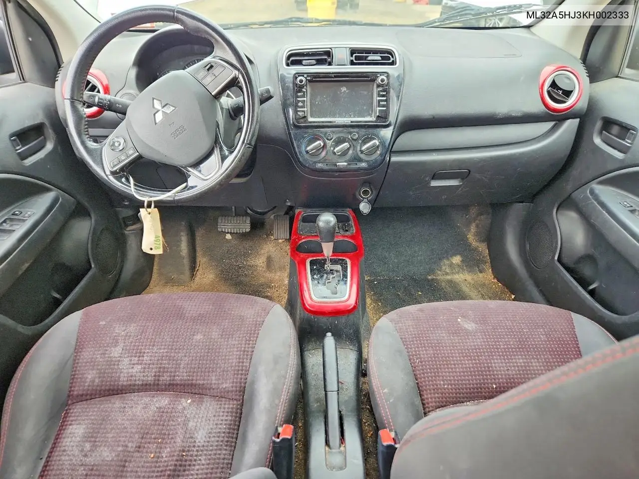 2019 Mitsubishi Mirage Le VIN: ML32A5HJ3KH002333 Lot: 59106716