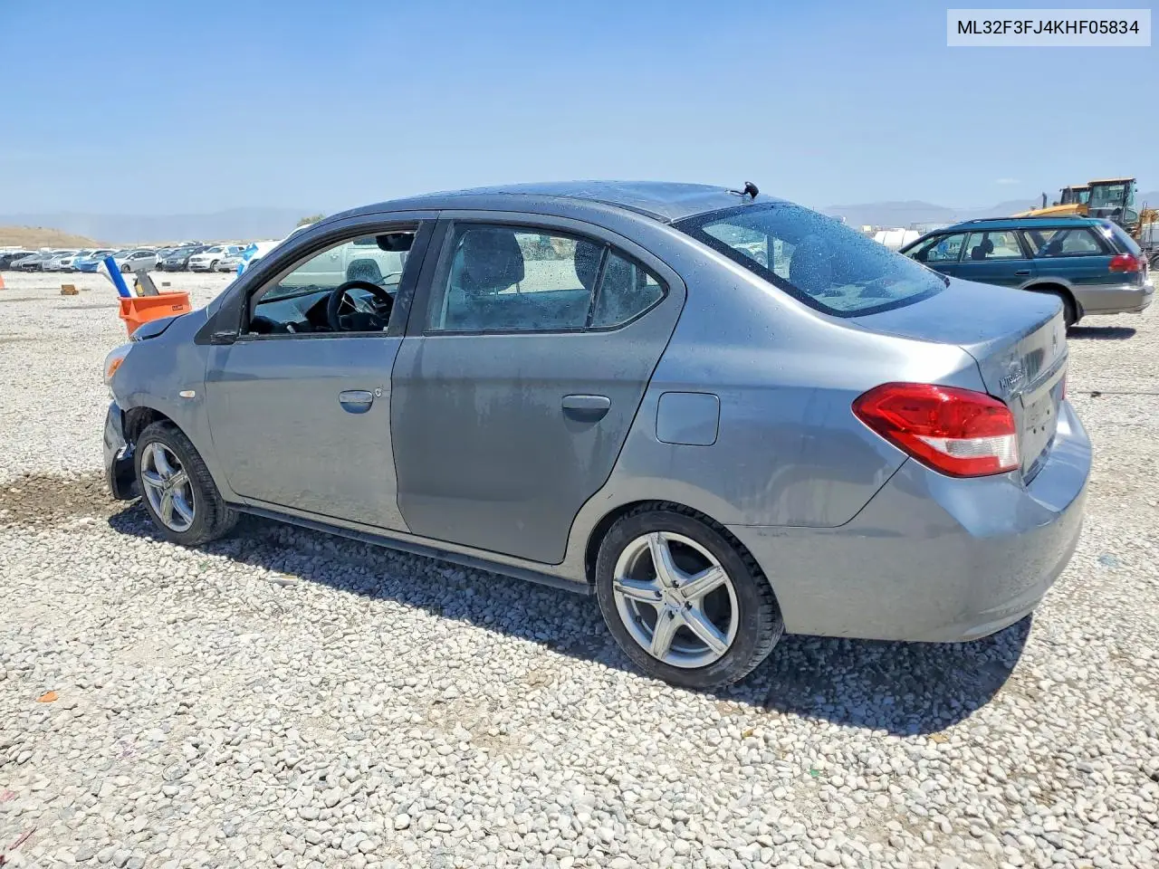 2019 Mitsubishi Mirage G4 Es VIN: ML32F3FJ4KHF05834 Lot: 59143896