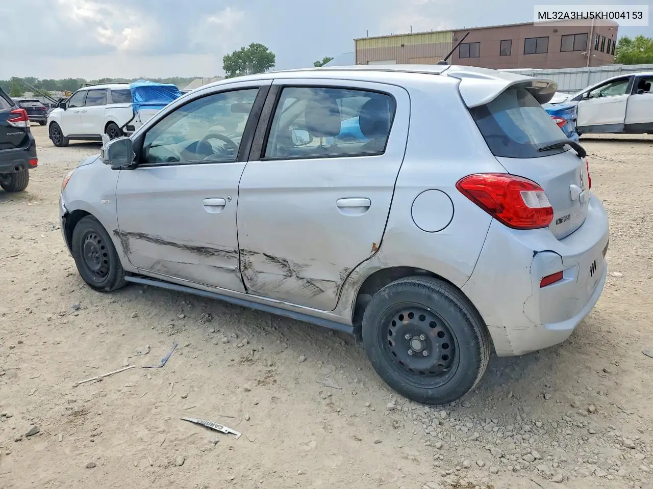 2019 Mitsubishi Mirage Es VIN: ML32A3HJ5KH004153 Lot: 59649396