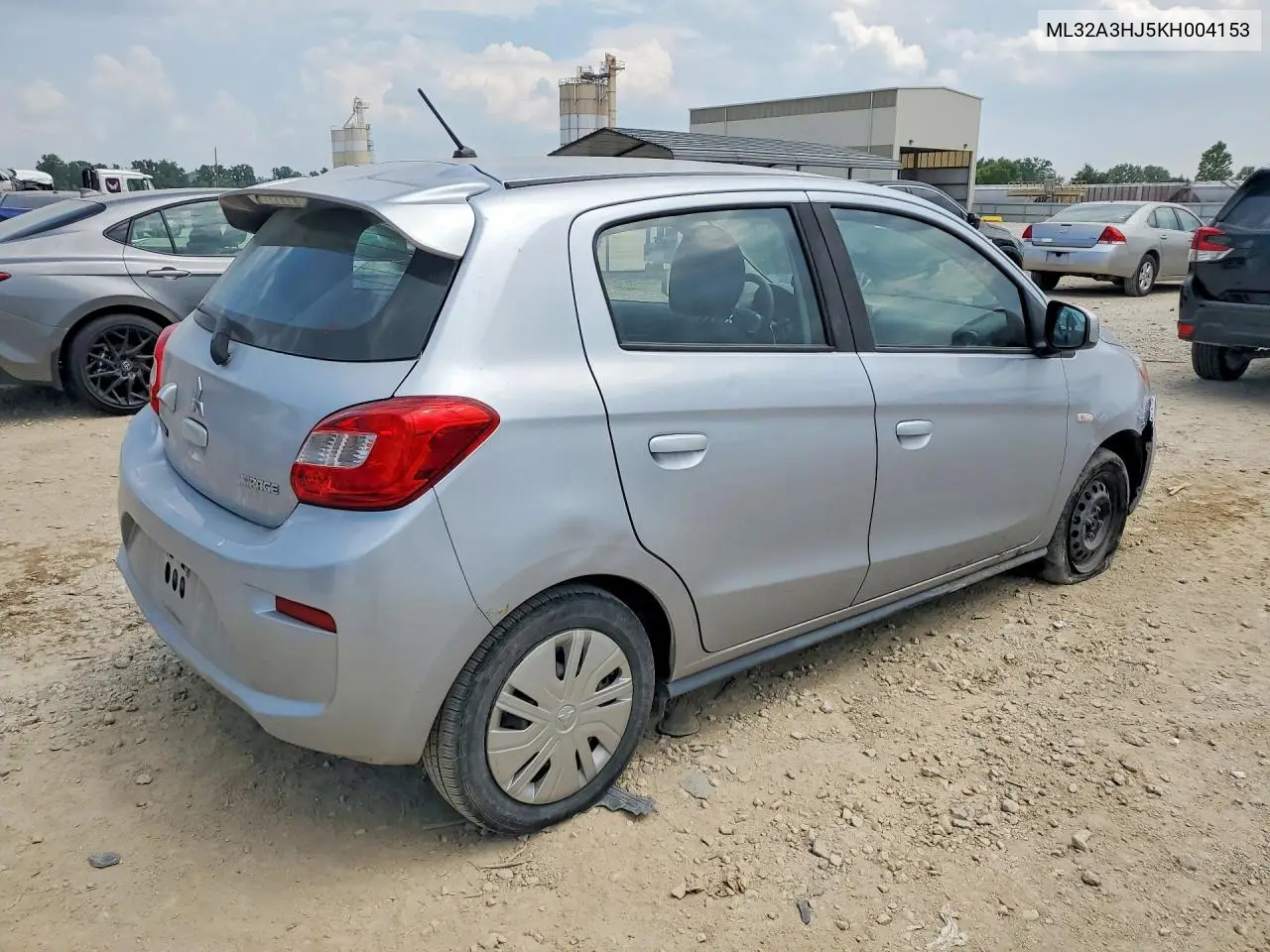2019 Mitsubishi Mirage Es VIN: ML32A3HJ5KH004153 Lot: 59649396