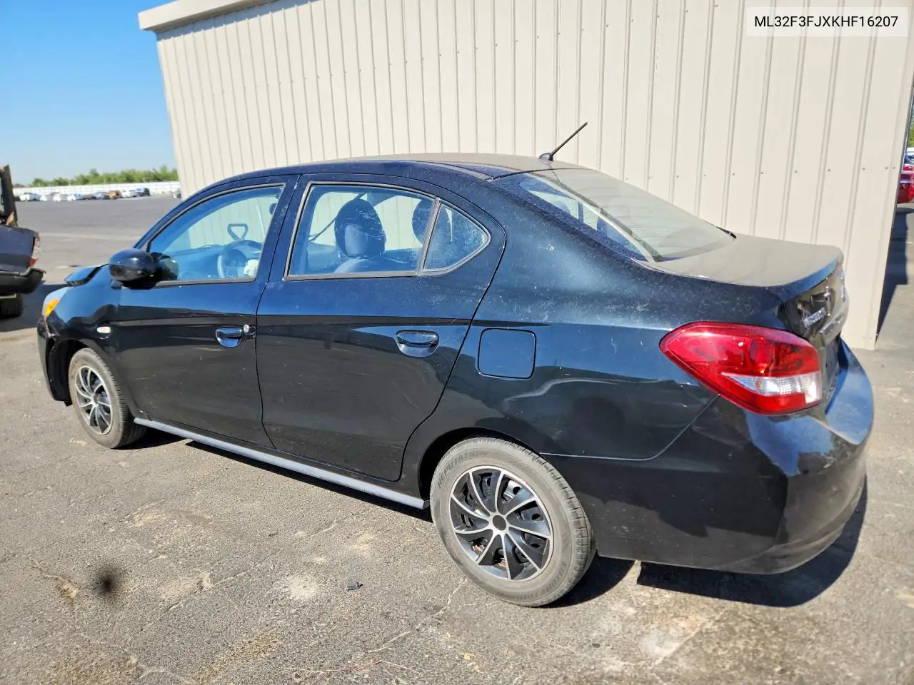 2019 Mitsubishi Mirage G4 Es VIN: ML32F3FJXKHF16207 Lot: 60456826