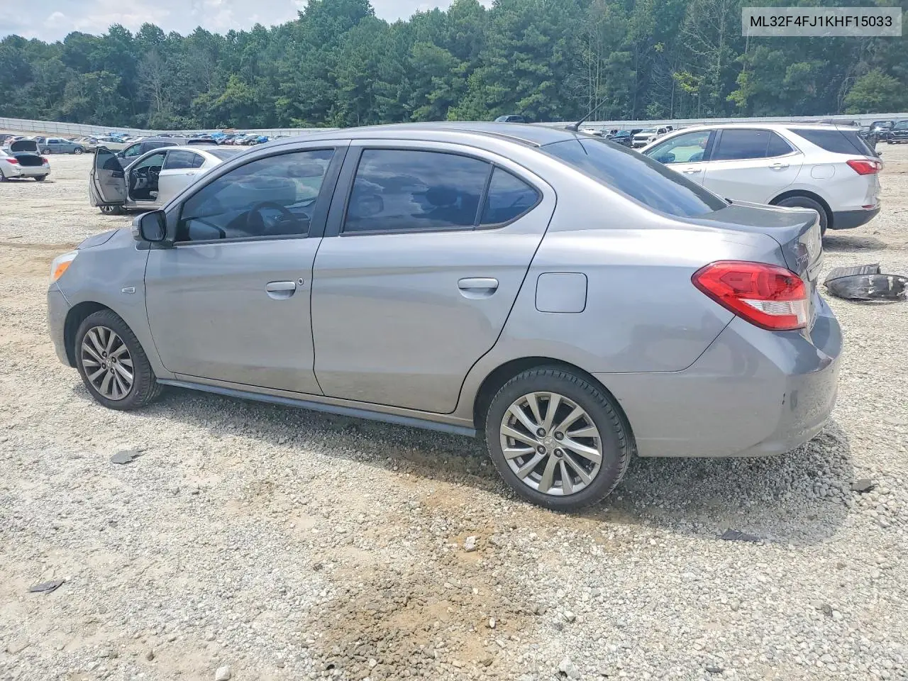 2019 Mitsubishi Mirage G4 Se VIN: ML32F4FJ1KHF15033 Lot: 60588726
