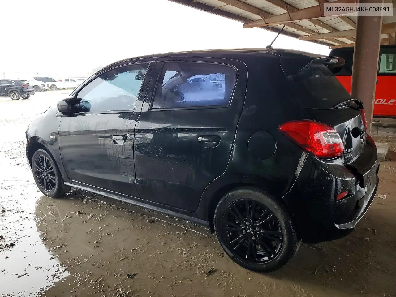 2019 Mitsubishi Mirage Le VIN: ML32A5HJ4KH008691 Lot: 60702816
