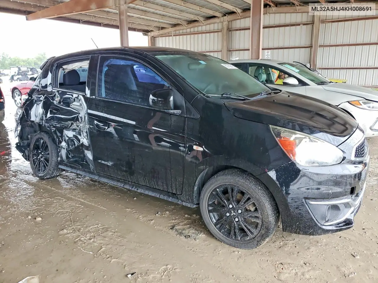 2019 Mitsubishi Mirage Le VIN: ML32A5HJ4KH008691 Lot: 60702816