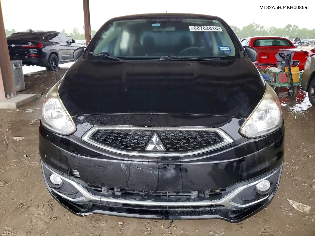 2019 Mitsubishi Mirage Le VIN: ML32A5HJ4KH008691 Lot: 60702816
