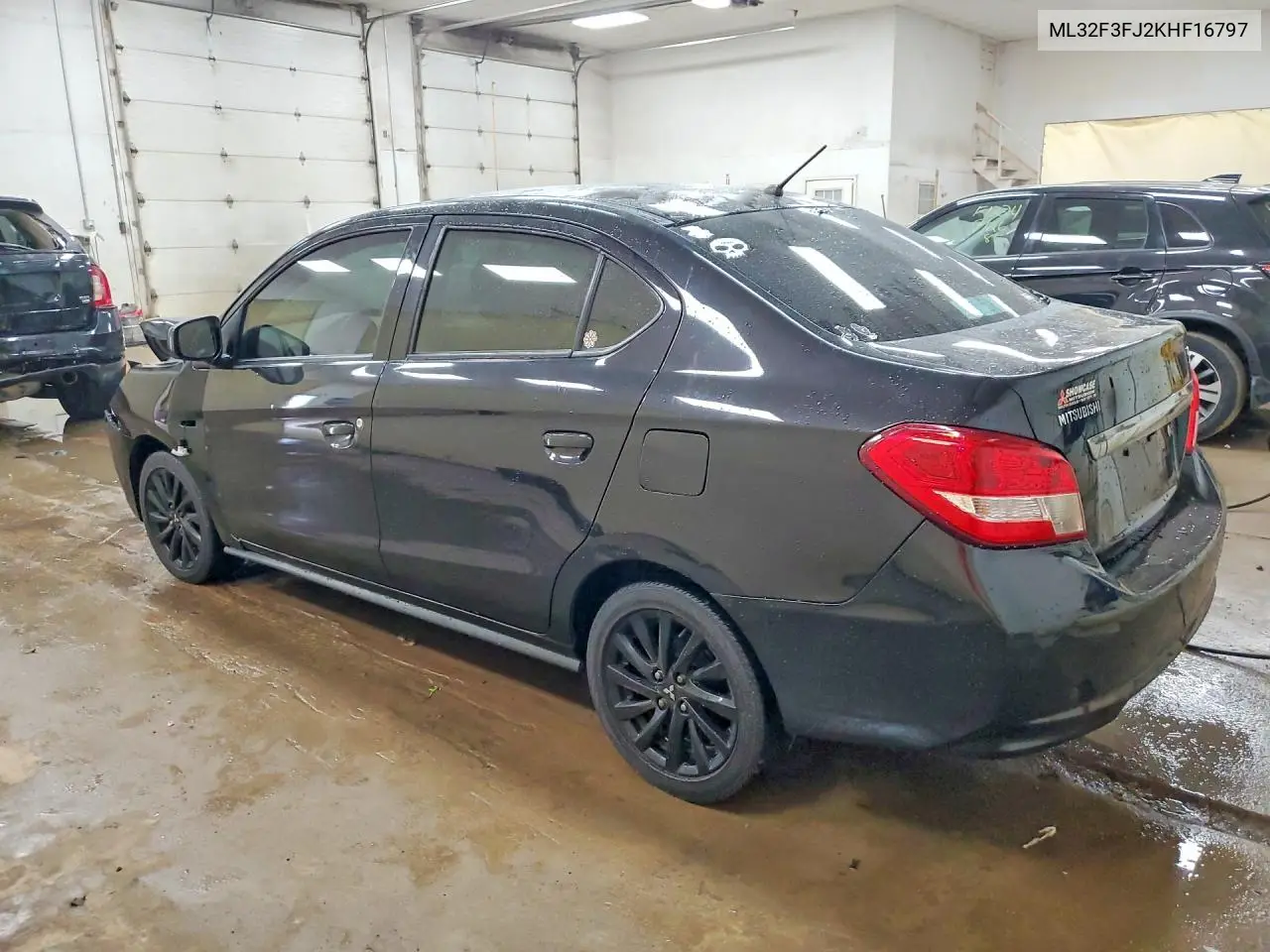 2019 Mitsubishi Mirage G4 Es VIN: ML32F3FJ2KHF16797 Lot: 61291646