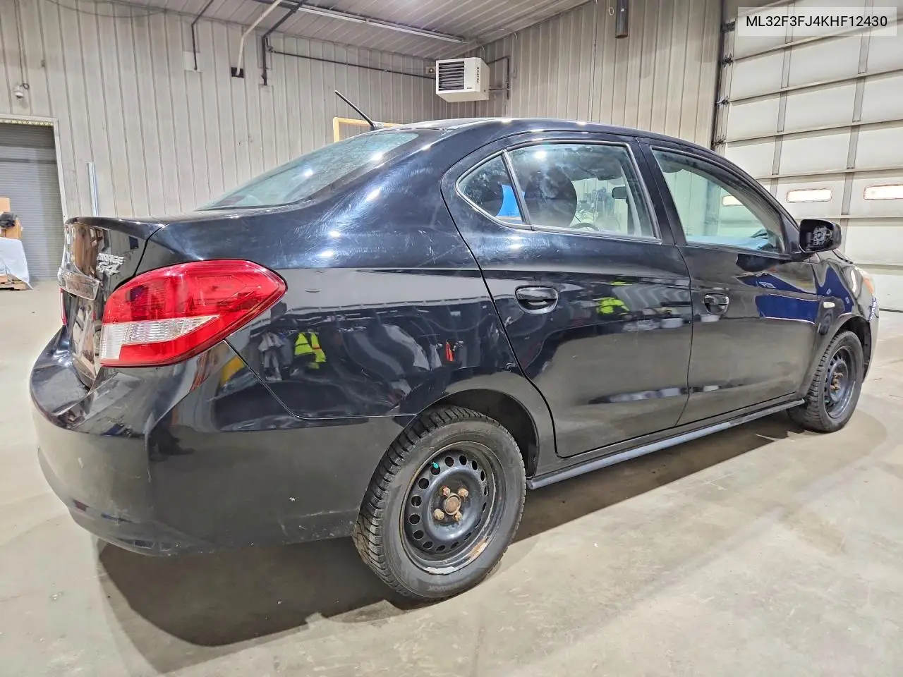 2019 Mitsubishi Mirage G4 Es VIN: ML32F3FJ4KHF12430 Lot: 61594066
