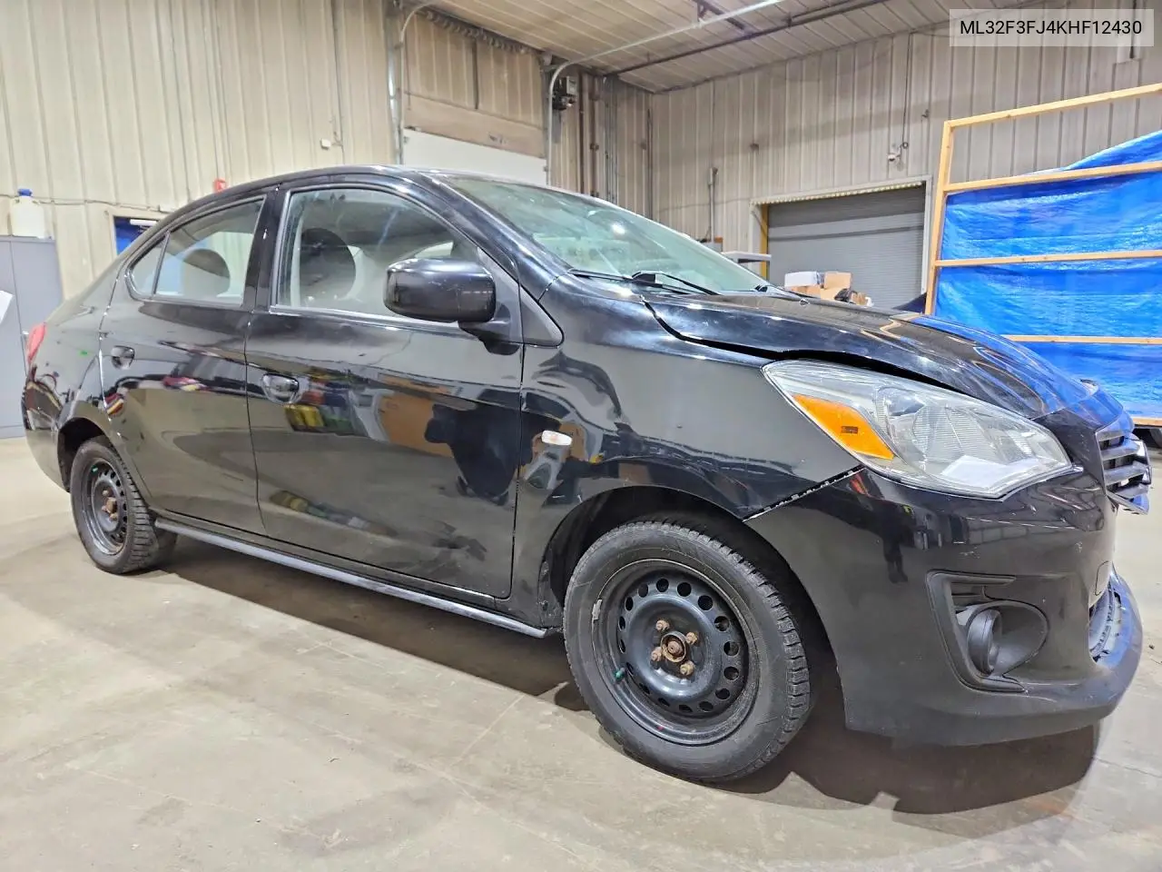 2019 Mitsubishi Mirage G4 Es VIN: ML32F3FJ4KHF12430 Lot: 61594066