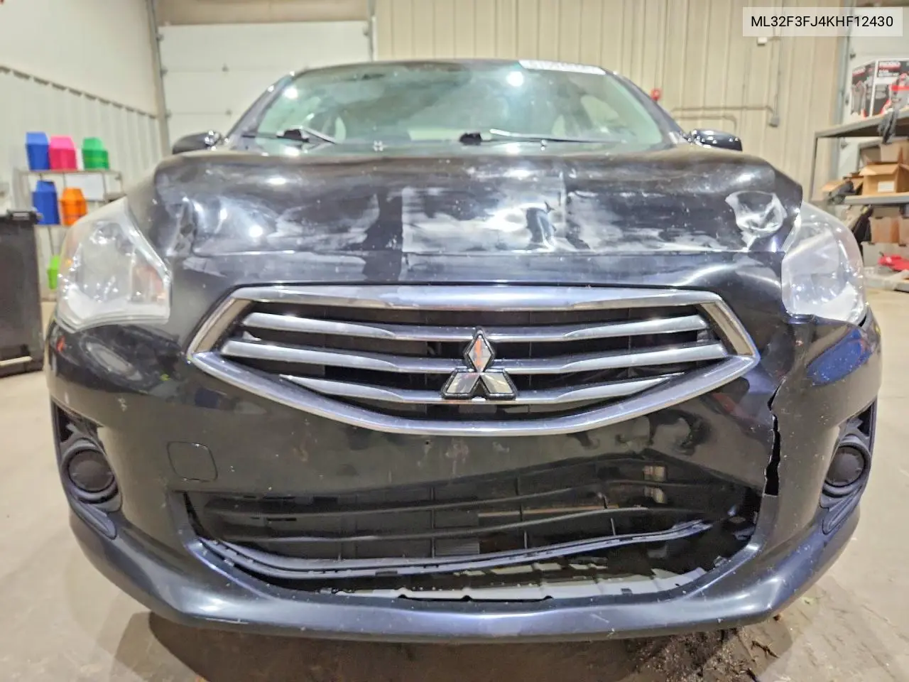 2019 Mitsubishi Mirage G4 Es VIN: ML32F3FJ4KHF12430 Lot: 61594066