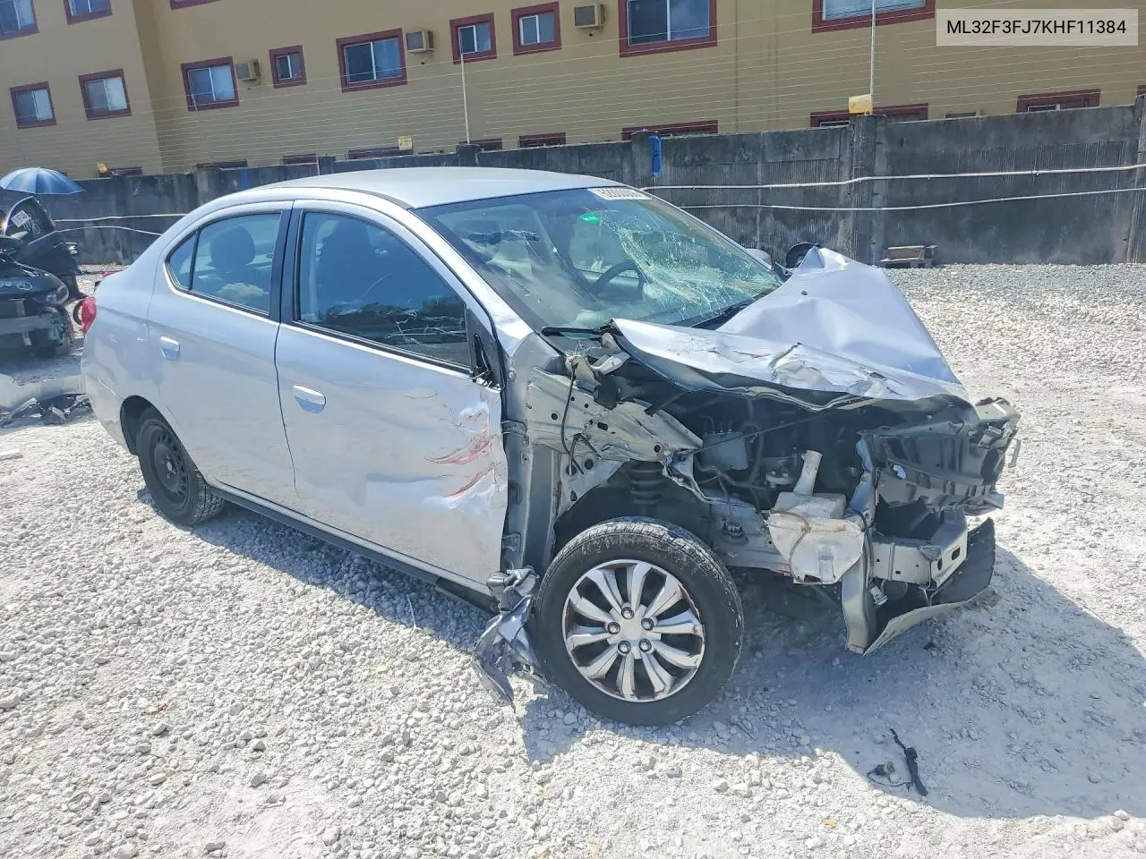 ML32F3FJ7KHF11384 2019 Mitsubishi Mirage G4 Es