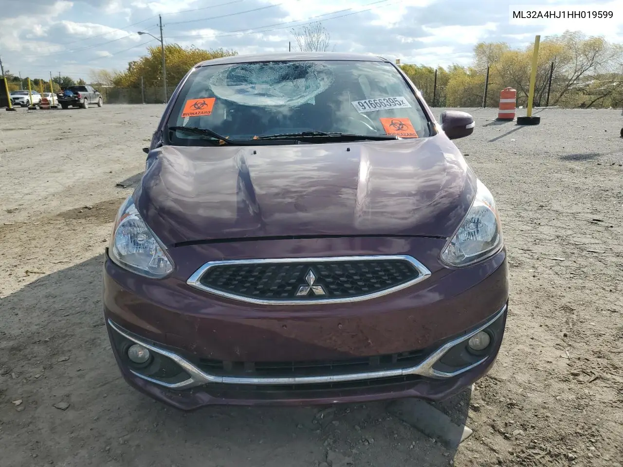 ML32A4HJ1HH019599 2017 Mitsubishi Mirage Se