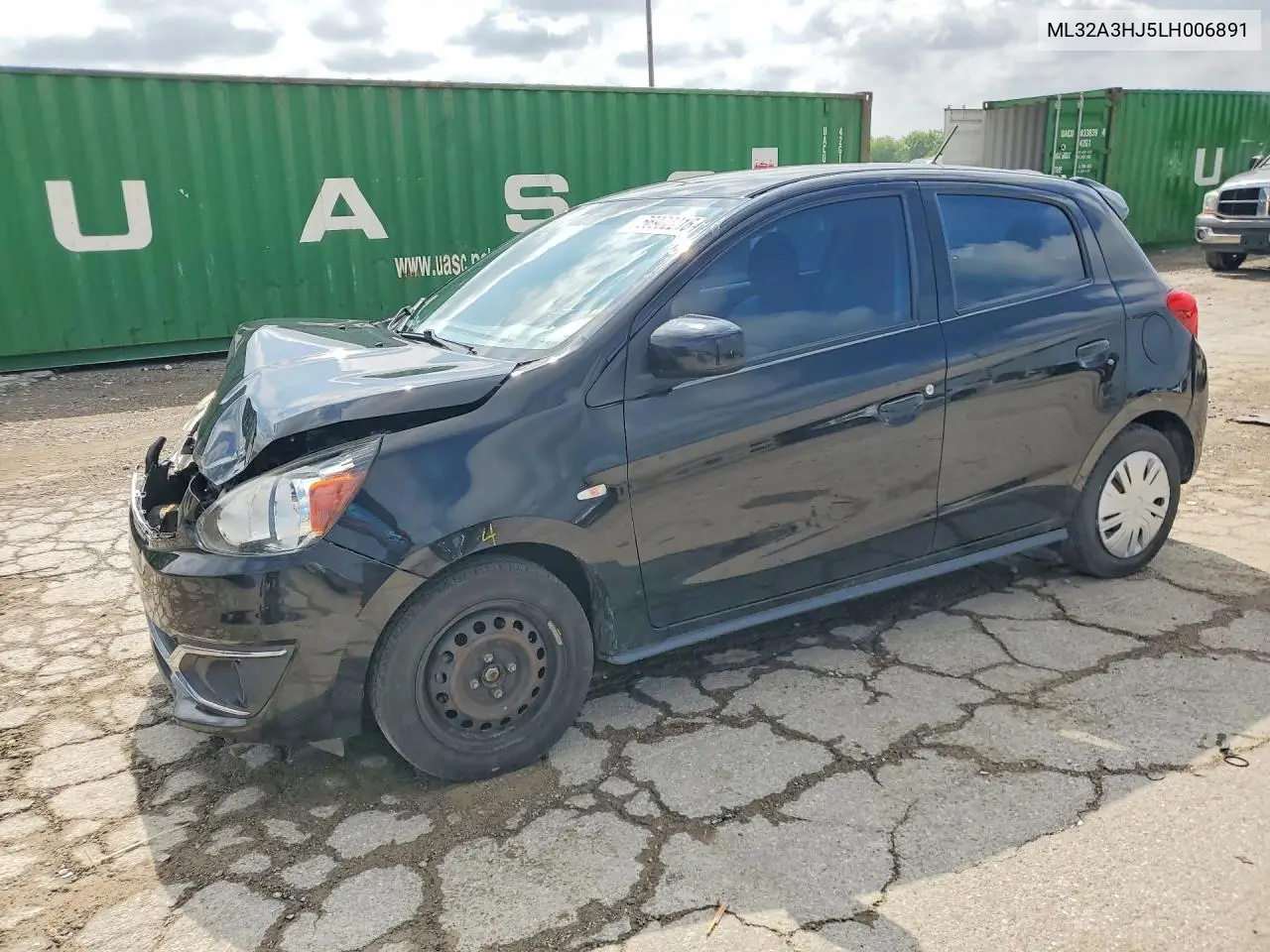 2020 Mitsubishi Mirage Es VIN: ML32A3HJ5LH006891 Lot: 56902216