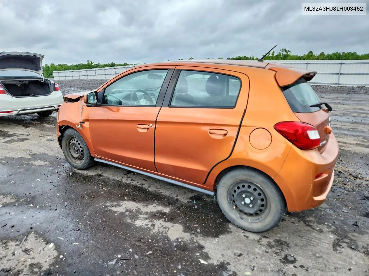 2020 Mitsubishi Mirage Es VIN: ML32A3HJ8LH003452 Lot: 58473206