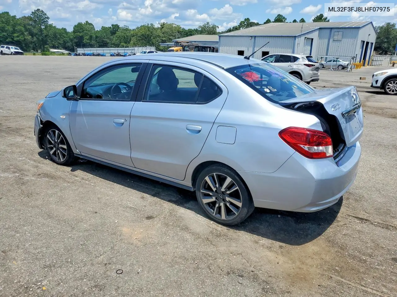 2020 Mitsubishi Mirage G4 Es VIN: ML32F3FJ8LHF07975 Lot: 58989376