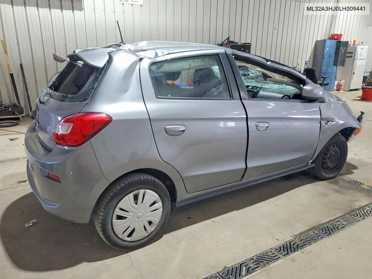 2020 Mitsubishi Mirage Es VIN: ML32A3HJ0LH009441 Lot: 59318626