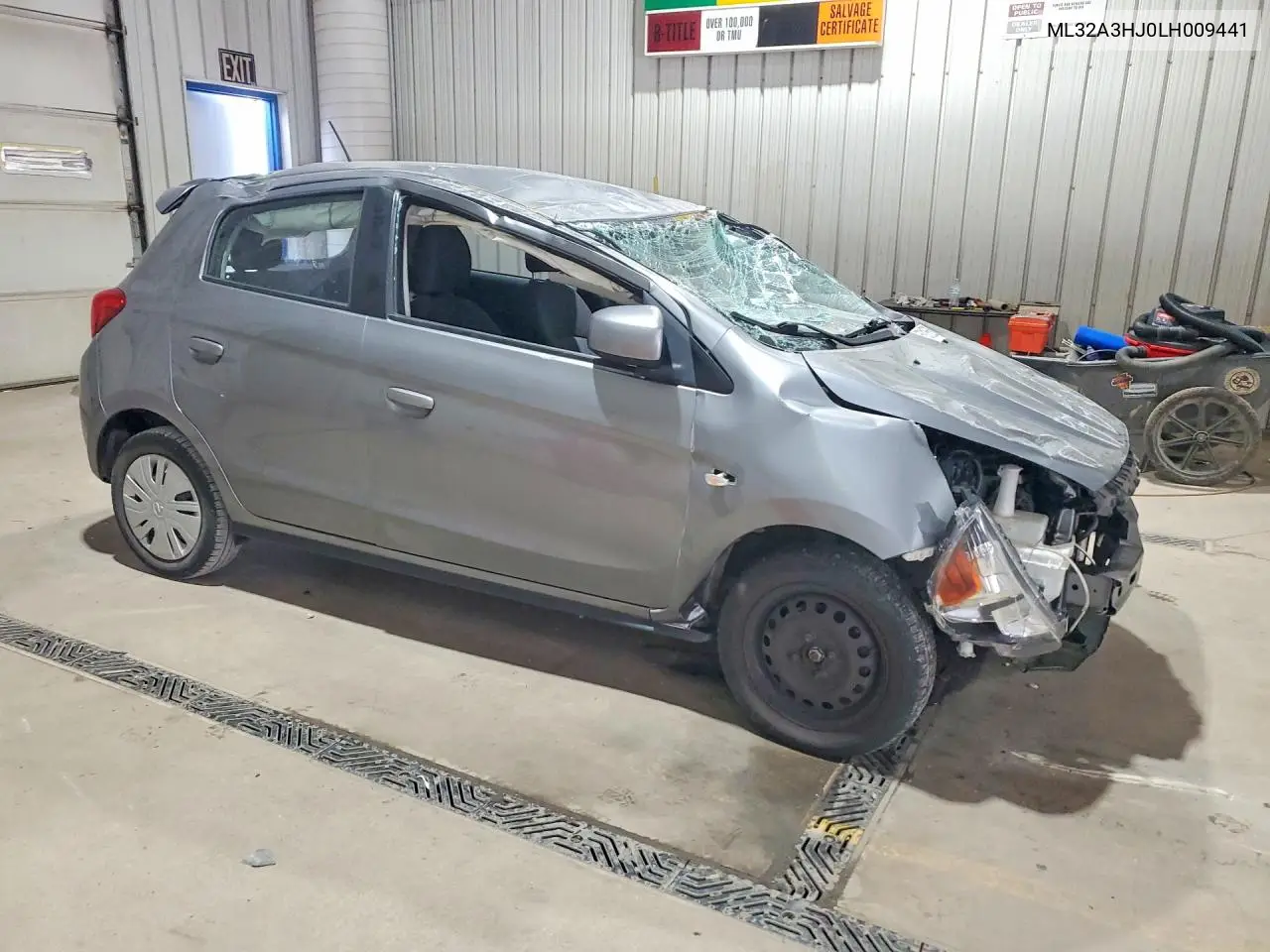 2020 Mitsubishi Mirage Es VIN: ML32A3HJ0LH009441 Lot: 59318626