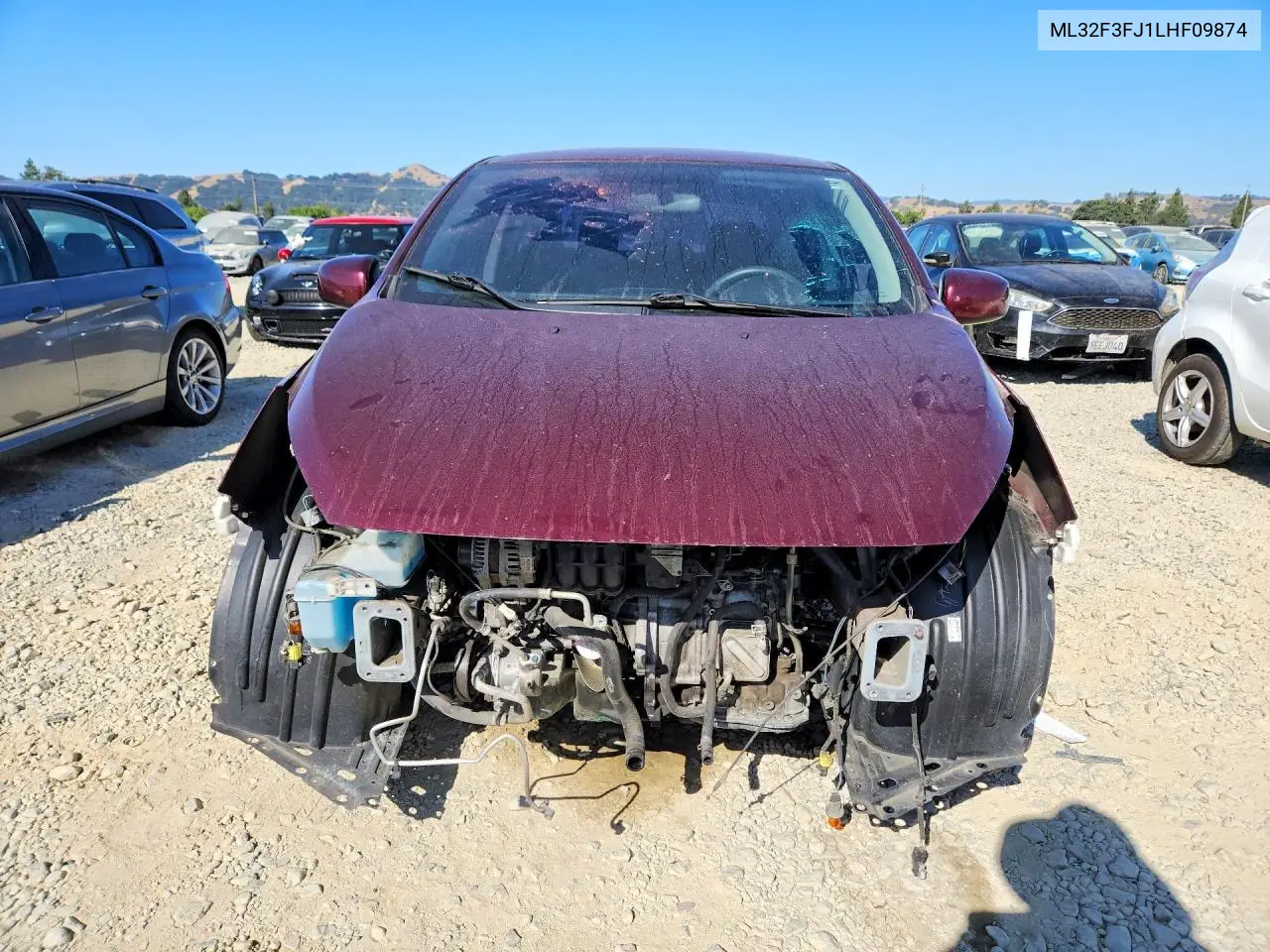 2020 Mitsubishi Mirage G4 Es VIN: ML32F3FJ1LHF09874 Lot: 60462526