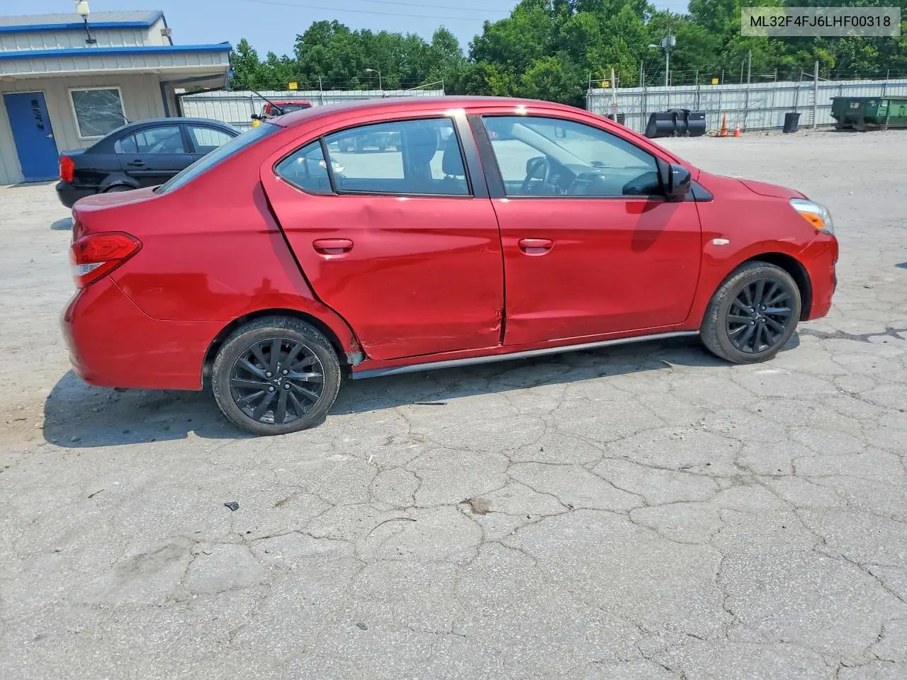 2020 Mitsubishi Mirage G4 Se VIN: ML32F4FJ6LHF00318 Lot: 60819416