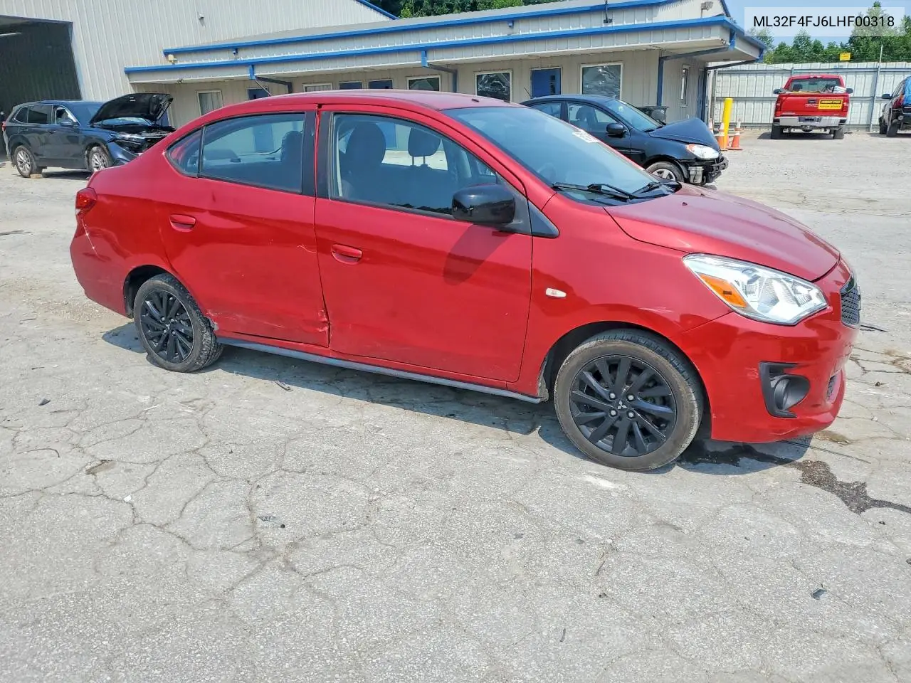 2020 Mitsubishi Mirage G4 Se VIN: ML32F4FJ6LHF00318 Lot: 60819416