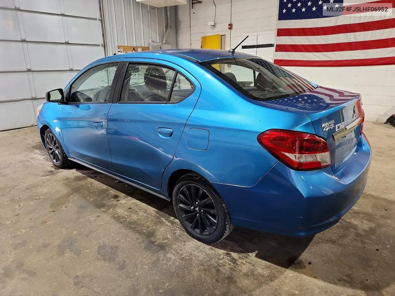 2020 Mitsubishi Mirage G4 Se VIN: ML32F4FJ5LHF06952 Lot: 61719796