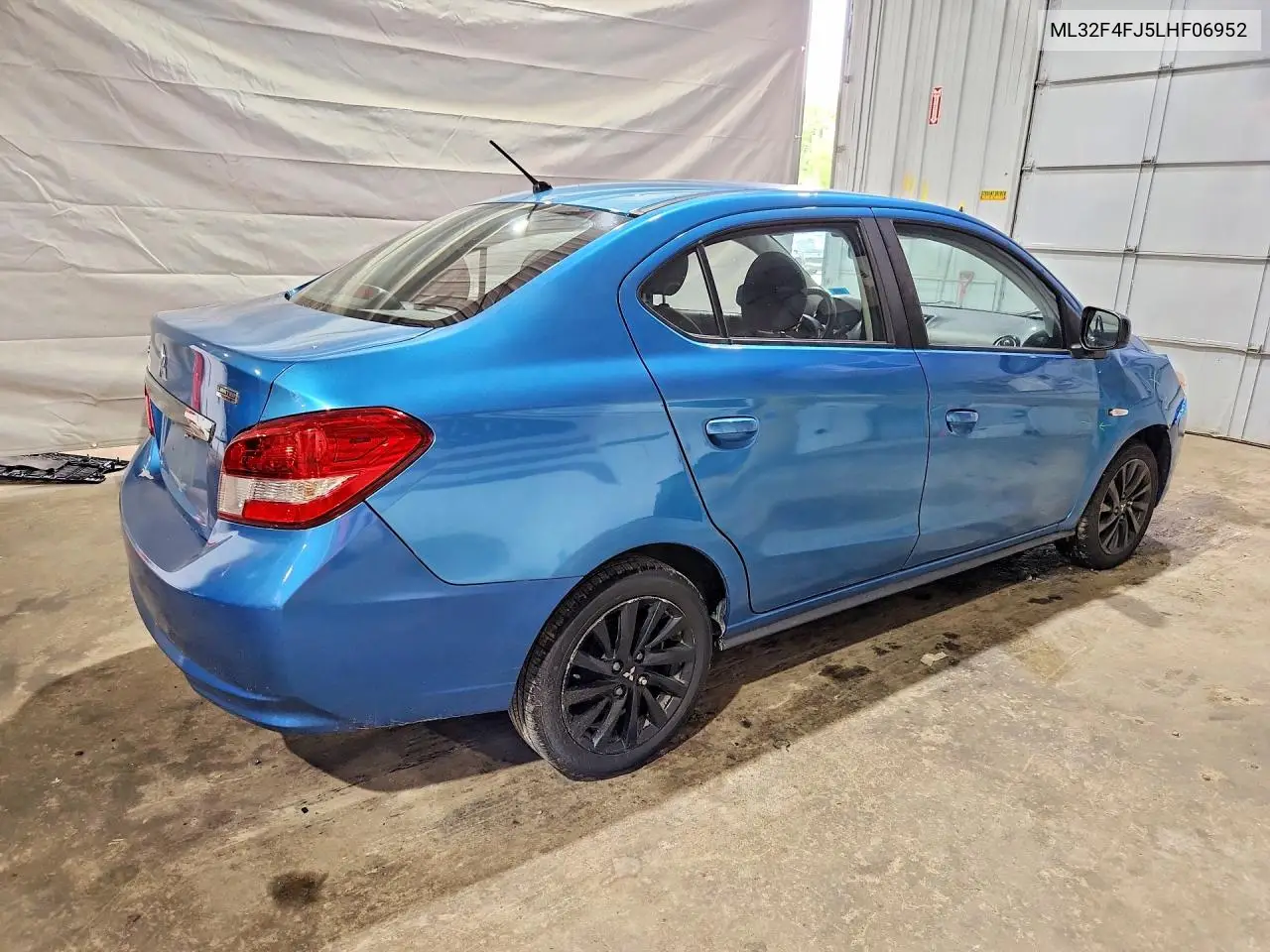2020 Mitsubishi Mirage G4 Se VIN: ML32F4FJ5LHF06952 Lot: 61719796
