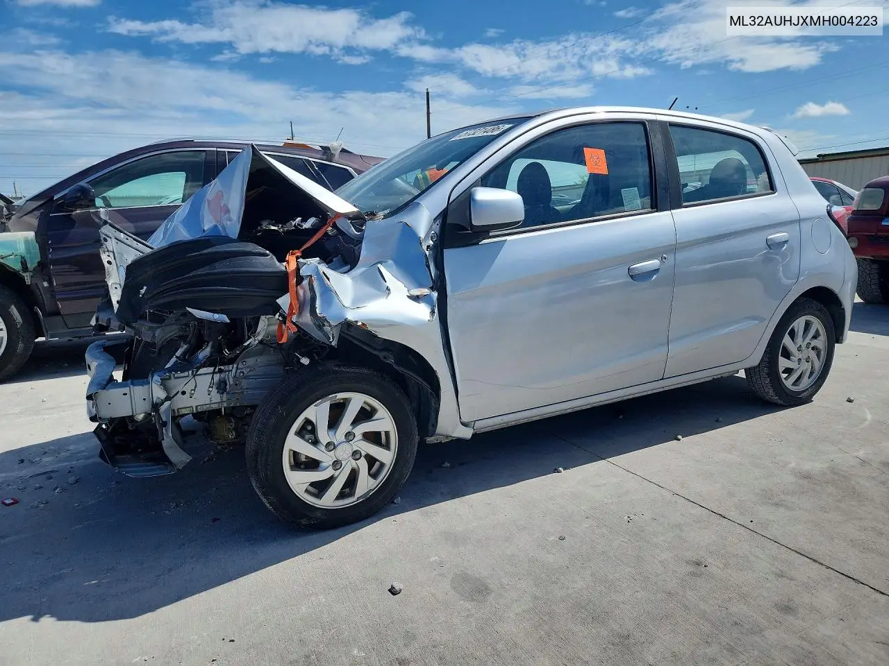 2021 Mitsubishi Mirage Es VIN: ML32AUHJXMH004223 Lot: 57321486