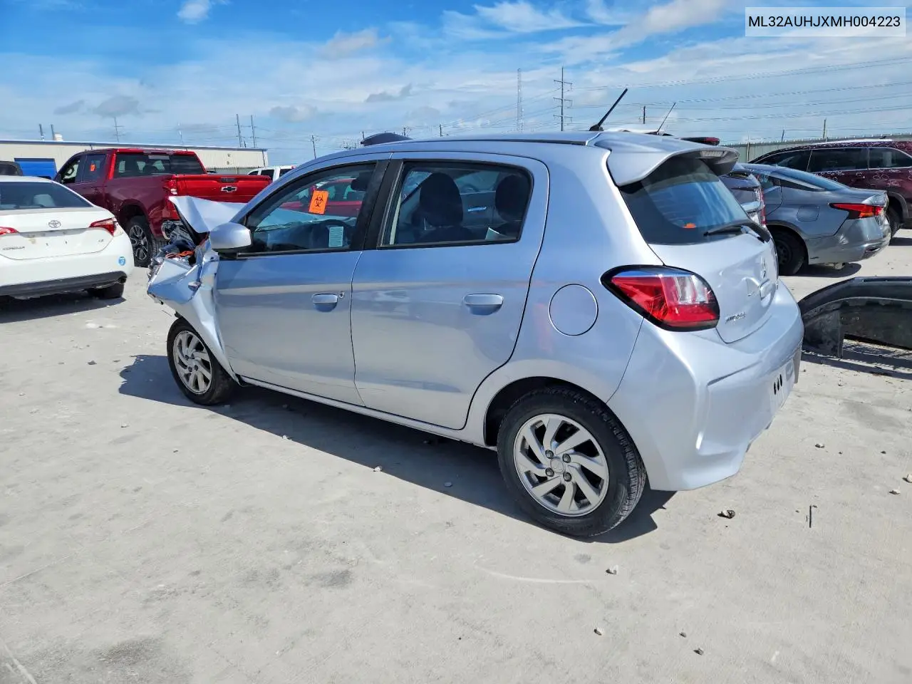 2021 Mitsubishi Mirage Es VIN: ML32AUHJXMH004223 Lot: 57321486